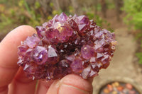 Natural Amethyst Clusters x 35 From Kwaggafontein, South Africa