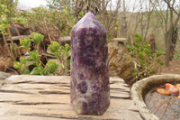 Polished Lepidolite Tower x 1 From Madagascar