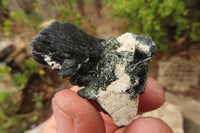 Natural Aegirine With Smokey Quartz & Orthoclase Specimens x 20 From Zomba, Malawi