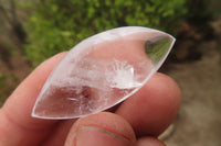 Polished Clear Quartz "Angel Tears" Pendant Pieces x 20 From Madagascar