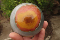 Polished Polychrome Jasper Spheres x 3 From Mahajanga, Madagascar