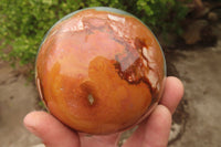 Polished Polychrome Jasper Spheres x 3 From Mahajanga, Madagascar