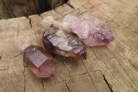 Natural Amethyst Crystals x 20 From Chiredzi, Zimbabwe