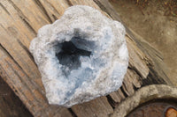 Natural Celestite Geode x 1 From Sakoany, Madagascar