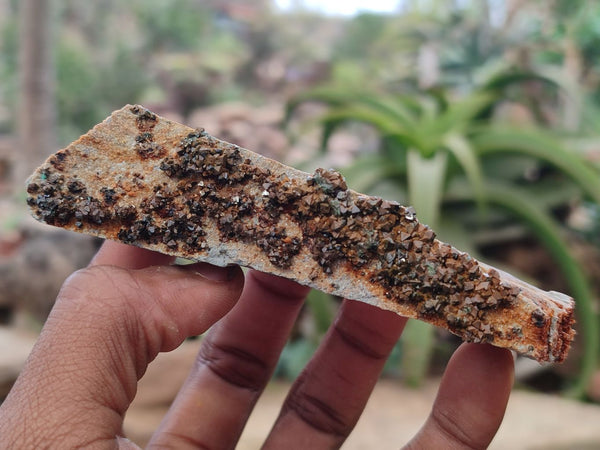 Natural Libethenite Crystals On Dolomite Matrix Specimens x 3 From Shituru, Congo