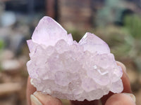 Natural Amethyst / Ametrine Spirit Quartz Clusters x 35 From South Africa