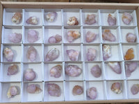 Natural Amethyst / Ametrine Spirit Quartz Clusters x 35 From South Africa