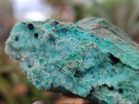 Natural Chrysocolla With Malachite Dolomite Specimens x 3 From Congo