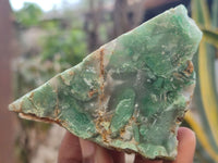 Natural Green Jade Cobbed Specimens x 12 From Swaziland