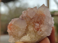 Natural Limonite Spirit Quartz Clusters x 35 From South Africa