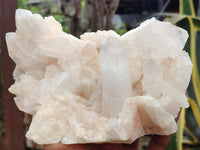 Natural Quartz Clusters x 3 From Madagascar