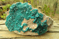 Natural Emerald Dioptase Specimen x 1 From Tantara, Congo