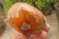 Polished Ocean Flower Agate Galet / Palm Stones x 21 From Madagascar