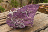 Natural Metallic Purpurite Cobbed Specimens x 6 From Erongo, Namibia