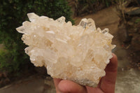 Natural Mixed Quartz Clusters x 4 From Madagascar