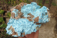 Natural Shattuckite Dolomite Specimens x 4 From Namibia