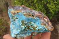 Natural Shattuckite Dolomite Specimens x 4 From Namibia