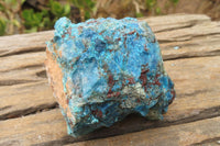 Natural Shattuckite Dolomite Specimens x 4 From Namibia