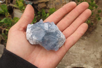 Natural Celestite Specimens x 12 From Sakoany, Madagascar