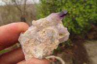 Natural Mixed Quartz Clusters x 12 From Brandberg, Namibia