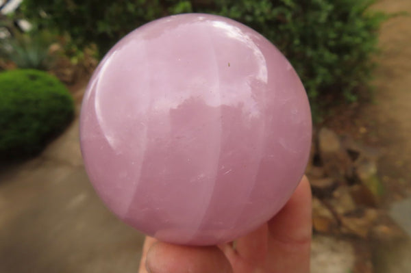 Polished Rose Quartz Spheres x 2 From Ambatondrazaka, Madagascar