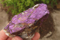 Natural Metallic Purpurite Cobbed Specimens x 12 From Erongo, Namibia