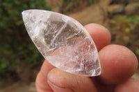 Polished Clear Quartz "Angel Tears" Pendant Pieces x 20 From Madagascar