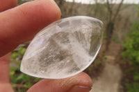 Polished Clear Quartz "Angel Tears" Pendant Pieces x 20 From Madagascar