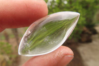 Polished Clear Quartz "Angel Tears" Pendant Pieces x 20 From Madagascar