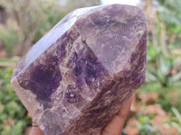 Polished Lepidolite Points x 2 From Madagascar