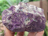 Natural Metallic Purpurite Cobbed Specimens x 6 From Erongo, Namibia