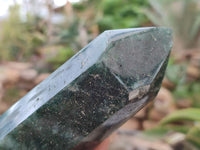 Polished Fuchsite Quartz Prisms x 3 From Madagascar