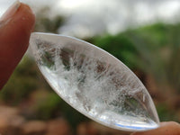 Polished Clear Quartz "Angel Tears" Pendant Pieces x 20 From Madagascar