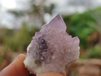 Natural Amethyst Spirit Quartz Single Crystals x 70 From Boekenhouthoek, South Africa