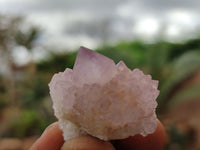 Natural Amethyst Spirit Quartz Single Crystals x 70 From Boekenhouthoek, South Africa