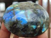 Polished Labradorite Galet / Palm Stones x 20 From Tulear, Madagascar