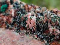 Natural Libethenite Crystals On Dolomite Matrix Specimens x 4 From Shituru, Congo