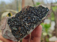 Natural Libethenite Crystals On Dolomite Matrix Specimens x 4 From Shituru, Congo