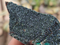 Natural Libethenite Crystals On Dolomite Matrix Specimens x 4 From Shituru, Congo