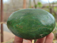 Polished Rare Ruby Corundum & Green Verdite Free Forms x 6 From Zimbabwe