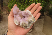 Natural Ametrine Spirit Quartz Clusters x 3 From Boekenhouthoek, South Africa