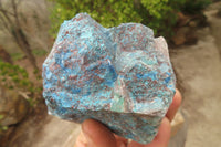 Natural Rough Shattuckite Cobbed Specimens x 6 From Kaokoveld, Namibia