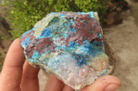 Natural Rough Shattuckite Cobbed Specimens x 6 From Kaokoveld, Namibia