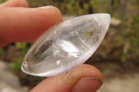 Polished Clear Quartz "Angel Tears" Pendant Pieces x 20 From Madagascar