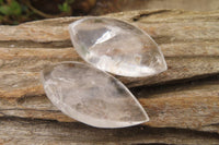 Polished Clear Quartz "Angel Tears" Pendant Pieces x 20 From Madagascar