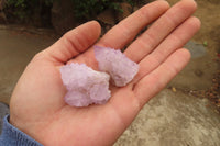 Natural Amethyst and Ametrine Spirit Quartz Crystals x 35 From Boekenhouthoek, South Africa