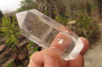 Polished Clear Quartz Crystal Points x 12 From Madagascar