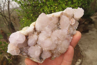 Natural Fairy Spirit Quartz Clusters x 2 From Boekenhouthoek, South Africa