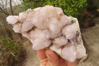 Natural Fairy Spirit Quartz Clusters x 2 From Boekenhouthoek, South Africa