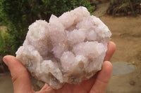 Natural Fairy Spirit Quartz Clusters x 2 From Boekenhouthoek, South Africa